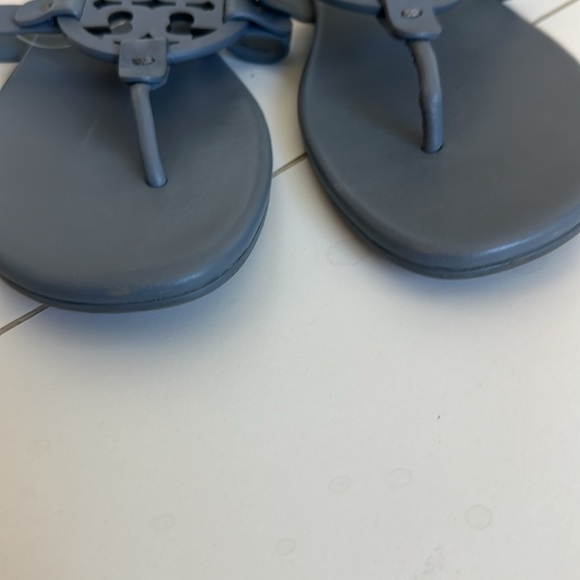 Tory Burch Miller Soft Women's Leather Memory Foam Slide Thong Sandals 10 - Picture 8 of 8